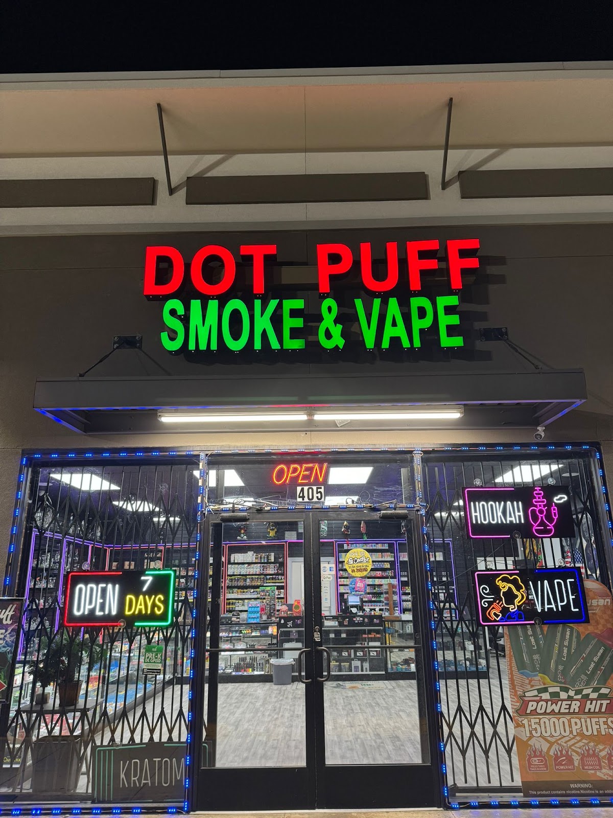 DOTPUFF SMOKE & VAPE| GRAND PRAIRE, ARLINGTON |THC | DELTA-8 | CBD |GEEK BAR| VAPE SHOP | KRATOM| CIGARS |CIGARILLOS |NOVELTY - bars in Grand Prairie, TX (Photo 1)