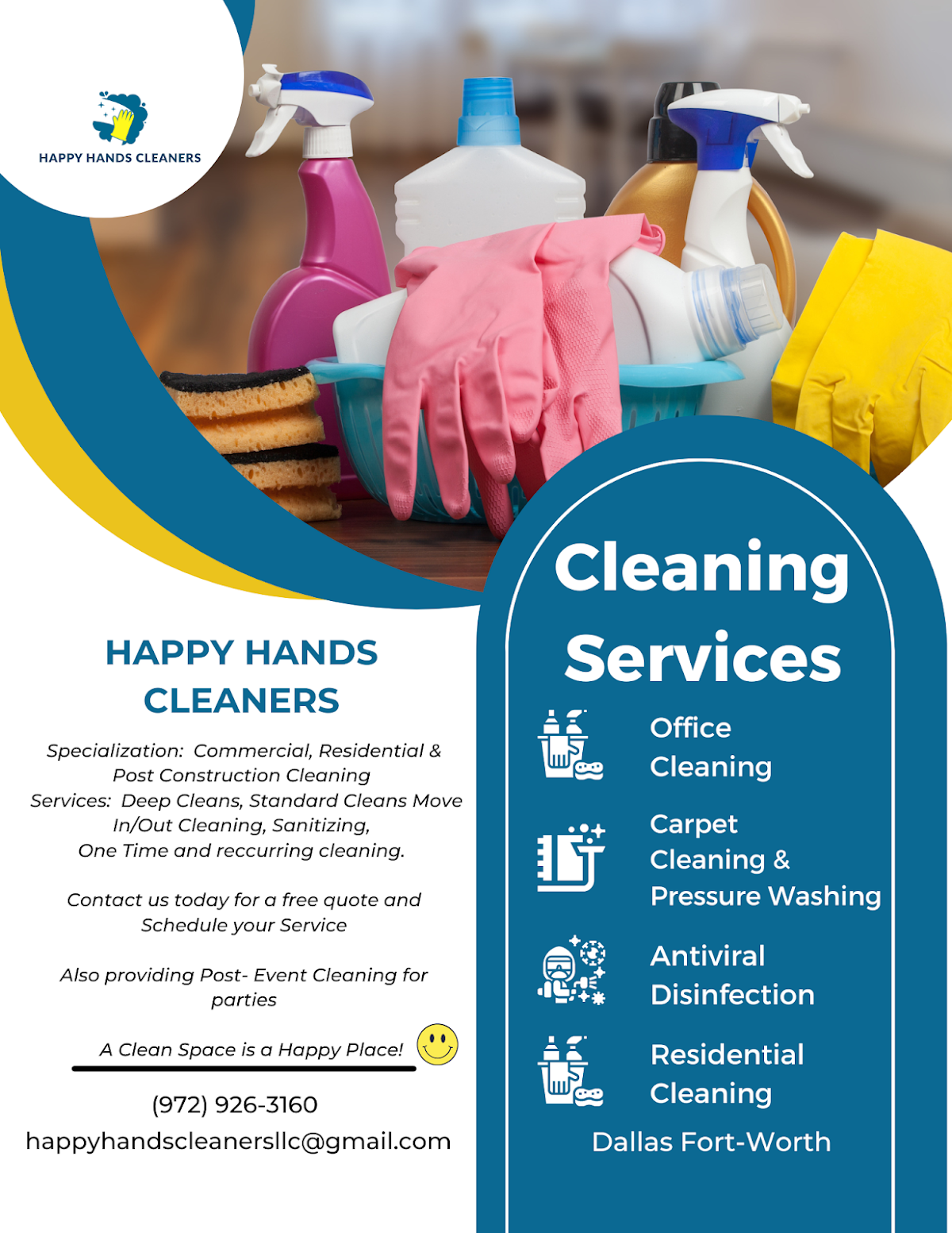Happy Hands Cleaners - shopping in Garland, TX (Photo 1)