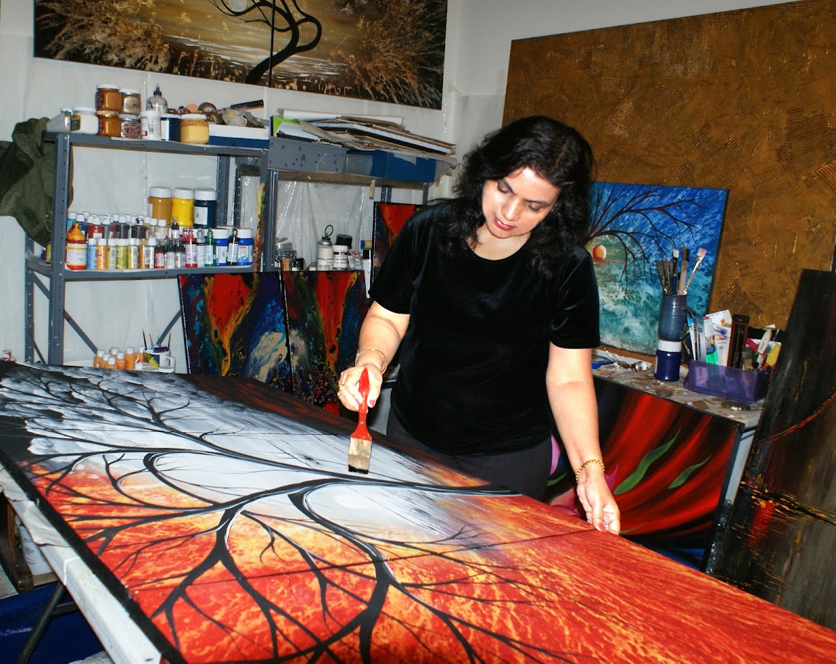 Nandita Art - Modern & Contemporary Art Paintings for Sale in Dallas, Texas & USA - shopping in Plano, TX (Photo 1)