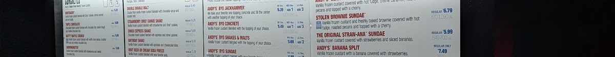 Andy's Frozen Custard - ice-cream in Prosper, TX (Photo 4)
