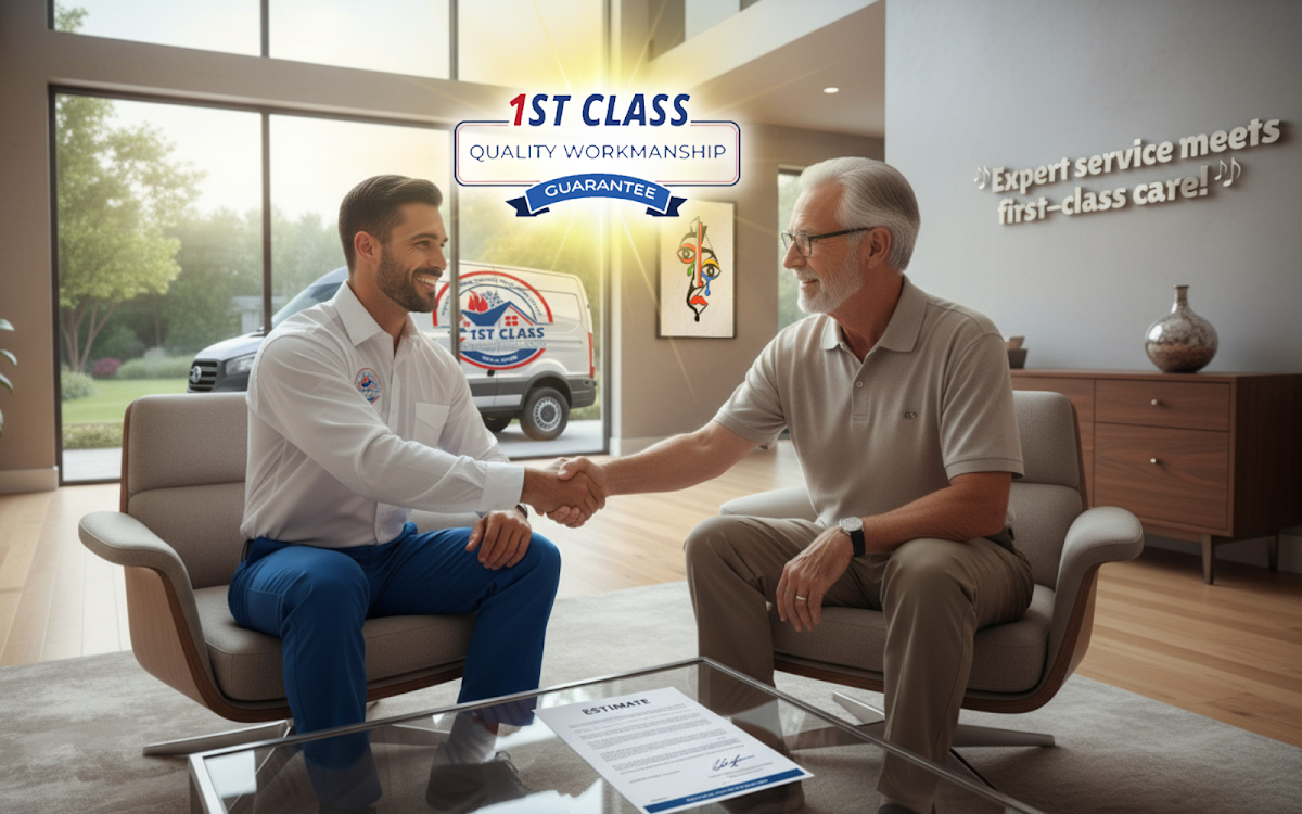 1st Class Heat & Air - hvac in Plano, TX (Photo 1)
